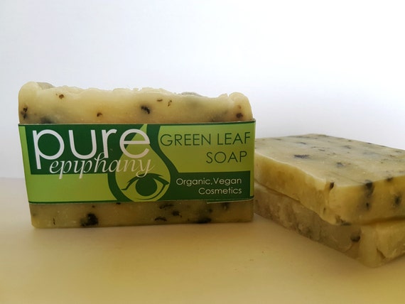 Green Leaf Soap natural organic vegan handmade soap made