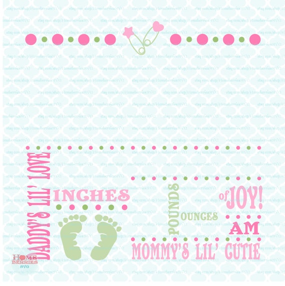 Free Free 204 Baby Birth Announcement Svg SVG PNG EPS DXF File