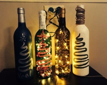 Popular items for upcycled wine bottle on Etsy