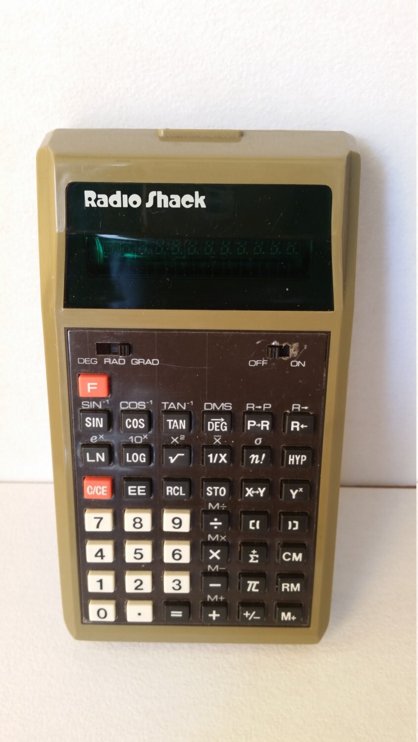 Vintage Radio Shack Calculator EC495 70s Desk Calculator