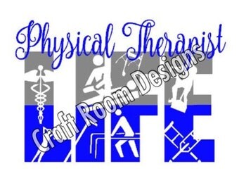 Physical Therapy & Physical Therapy Assistant Life Digital Design