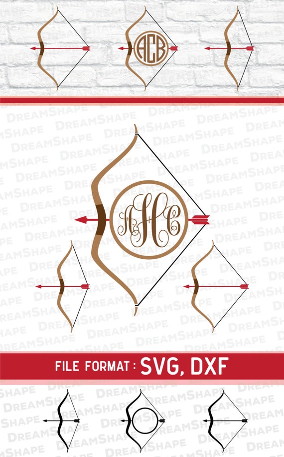 Download Archery SVG Files Bow And Arrow SVG File Archery Monogram