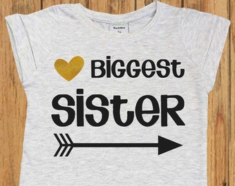 biggest sister t shirt