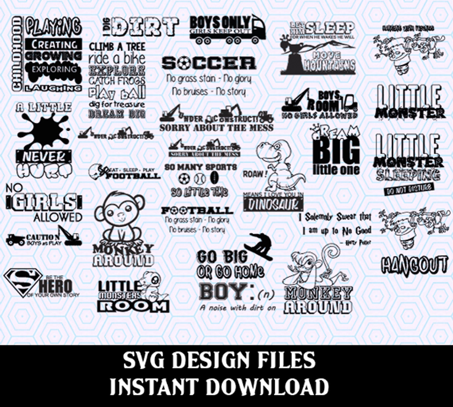 Download Boys room wall decals quotes SVG Vector files. 29 .svg