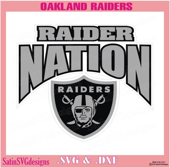 Download Oakland Raiders Nation Design With Your by SatinSVGdesigns ...
