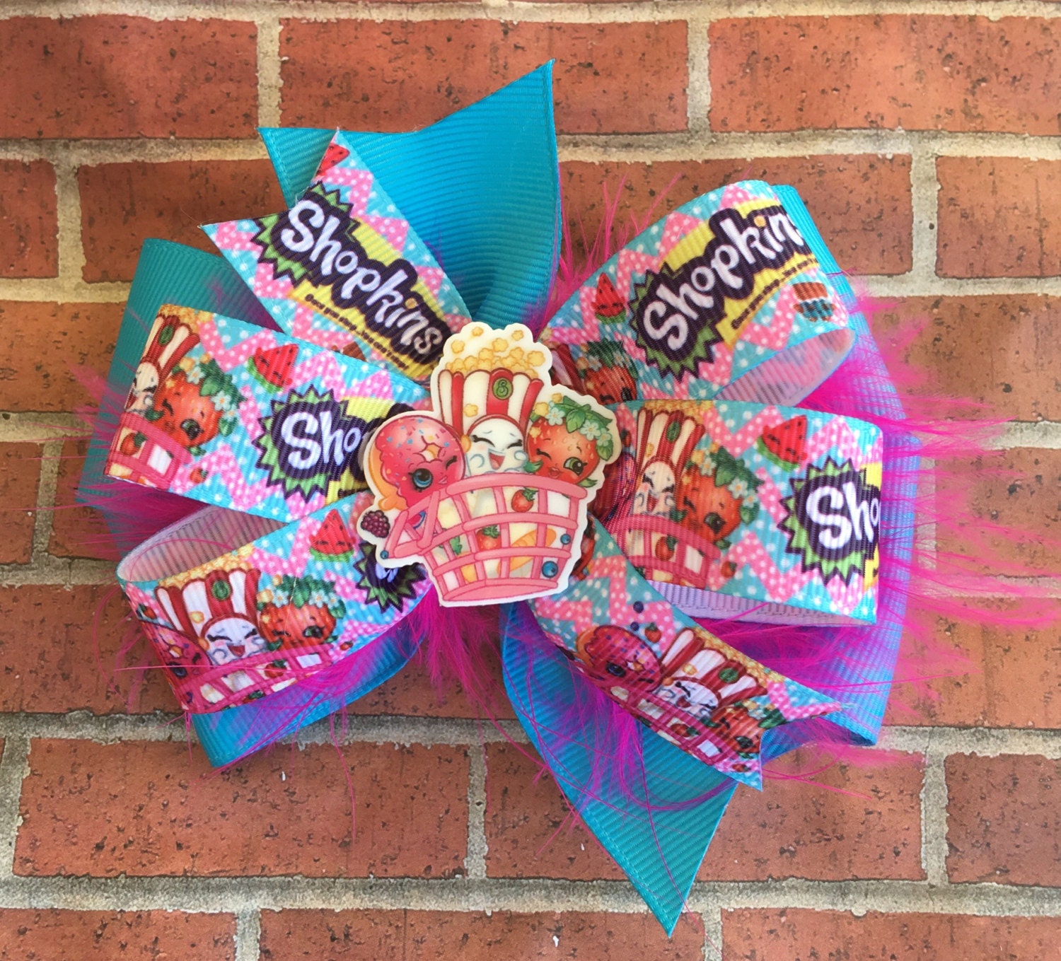 Shopkins bow Shopkins Shopkins hairbow shopkins hair bow