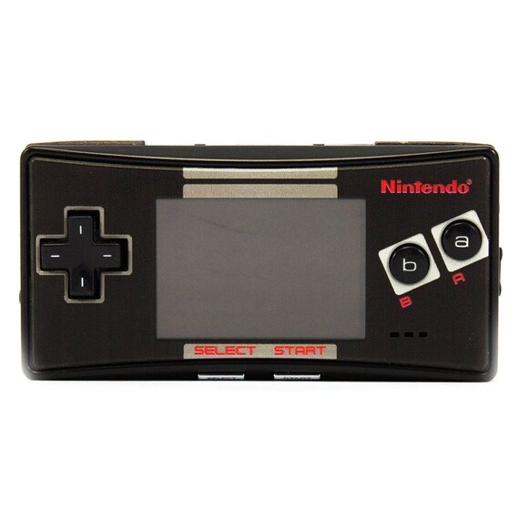 NES Classic style Faceplate for Nintendo Game Boy Micro Custom