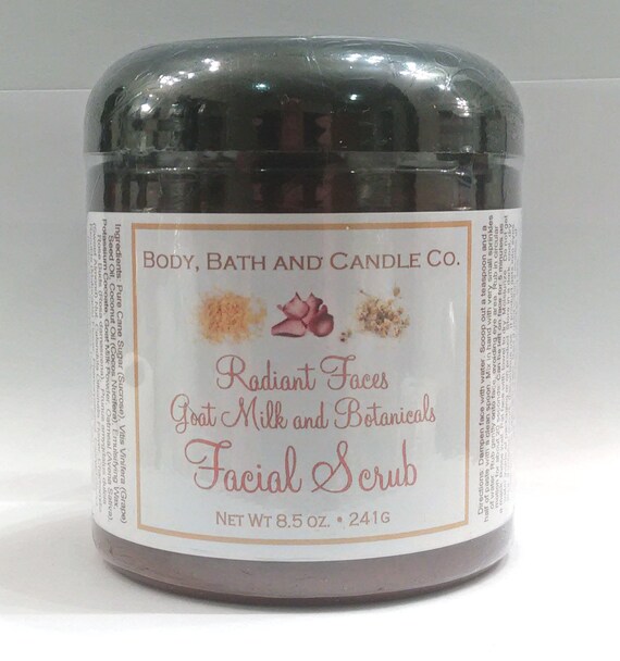 goat milk and botanicals exfoliating by bodybathandcandle goat milk and botanicals exfoliating by bodybathandcandle