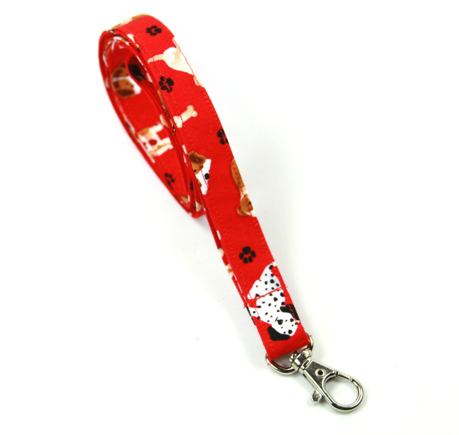 DOG Fabric Lanyard Pet Lanyard Dog Badge Holder Dogs