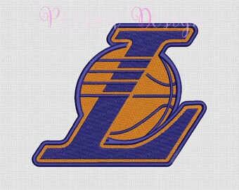Lakers pattern | Etsy