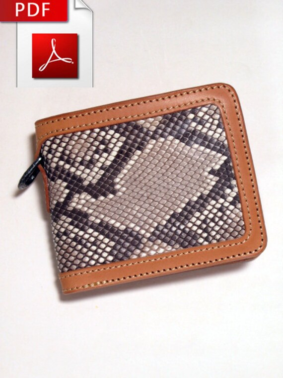 Small Leather Wallet Pattern | pattern in pdf small leather wallet Small Leather Wallet Pattern | pattern in pdf small leather wallet