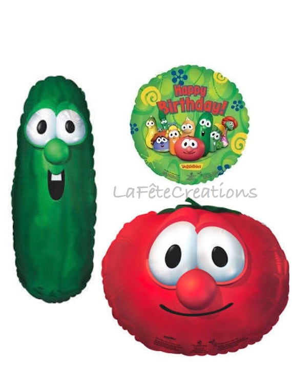 Veggie Tales Balloons 30 Larry the Cucumber / by LaFeteCreations