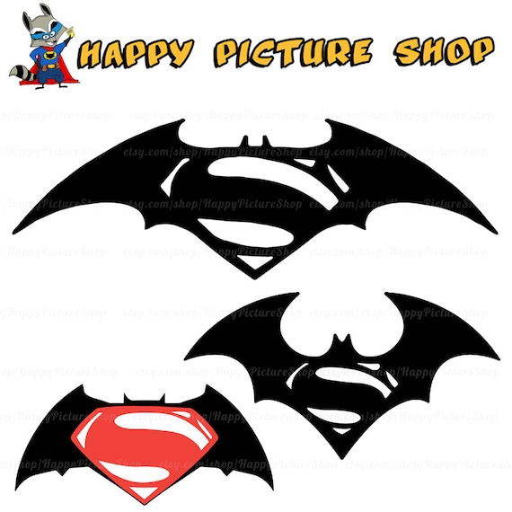 Download Batman vs Superman Logo SVG Cutting File in Svg Eps Dxf