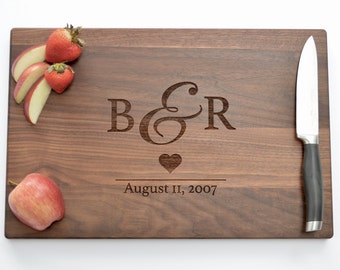 Personalized Cutting Board, Wood Cutting Board, Engraved Board, Personalized Board, Laser Engraved, Engraved Gifts, Unique Gifts, Kitchen