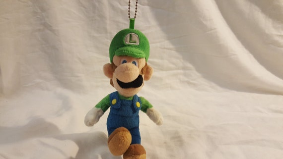 luigi plush keychain