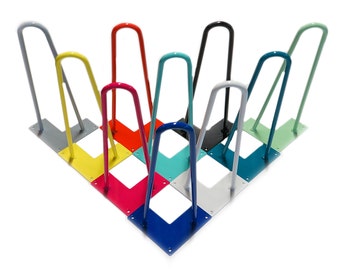 Original Hairpin Legs in COLOR! - 4" - 40" Available - For Coffee Tables, End Tables, Tables & Desks in 1/2" or 3/8" Diameter Rod