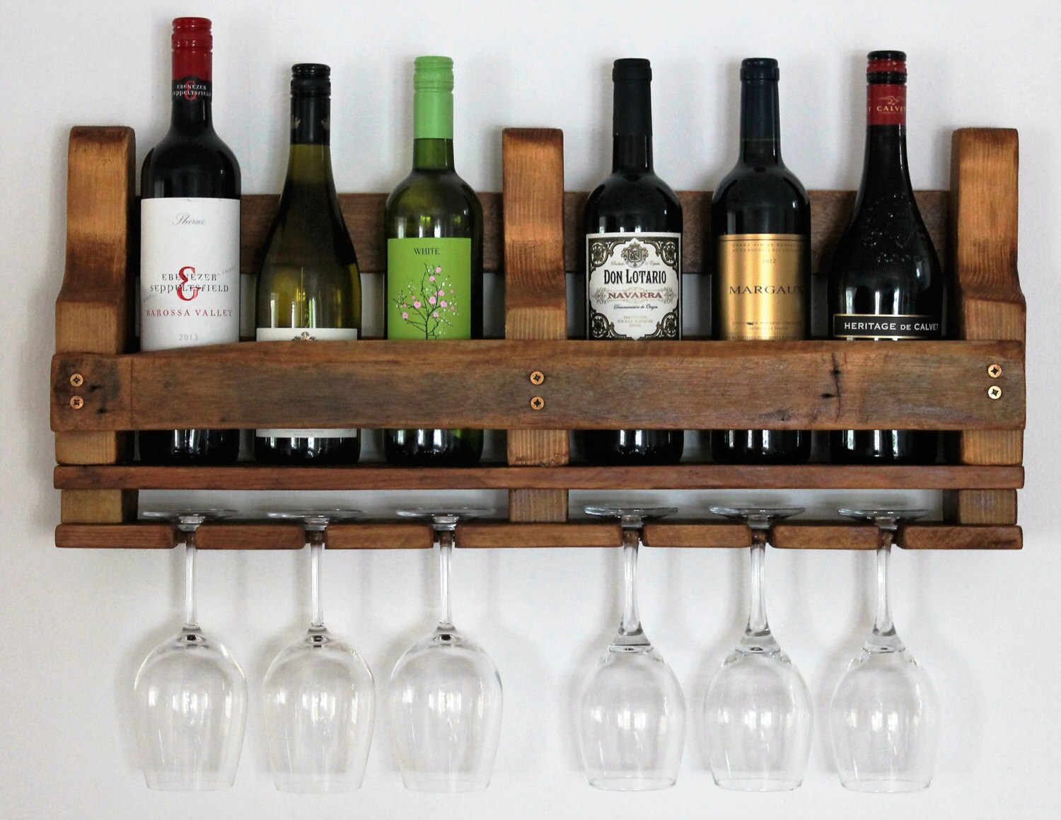 Wine Rack Rustic Wine Rack Wine Rack Wall Mounted Wooden