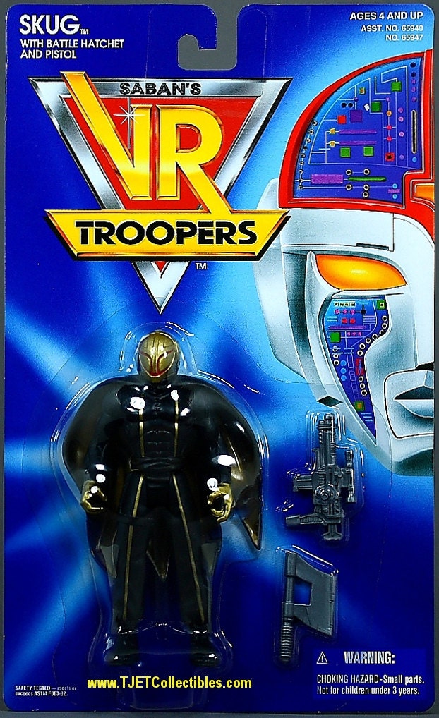Skug Saban's VR Troopers Action Figure Kenner 1994 MOC