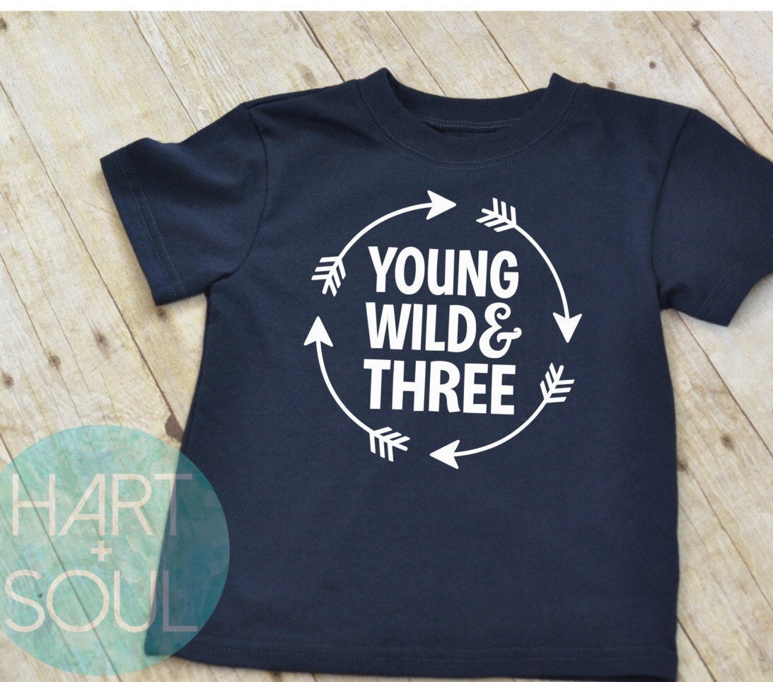 young wild and free t shirt