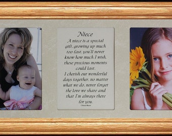 5x7 JUMBO NIECE & NEPHEWS Photo Frame Holds a 5x7 Photo