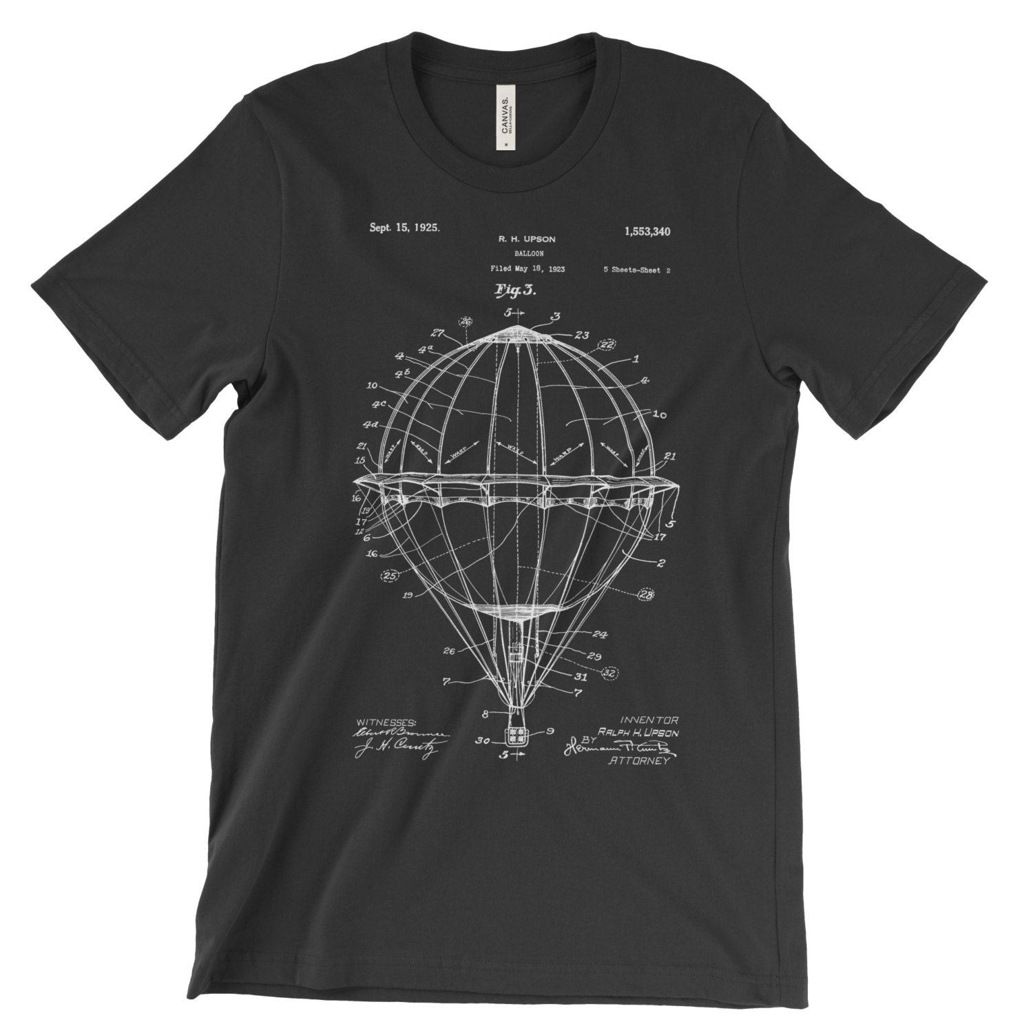 hot air balloon t shirt