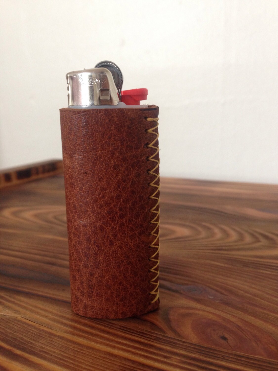 Leather Lighter Holder by BulletsAndStone on Etsy