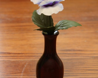 Bud Vase, Vase, Miniature vase, Flower display, Exotic wood, Wood turning