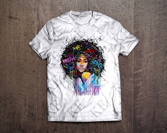 Natural Colors Afro T-Shirt