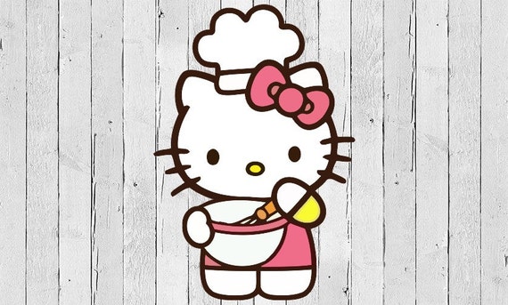 Download Kitty hello kitty cut file Svg file . by EnjoyTheCartoons