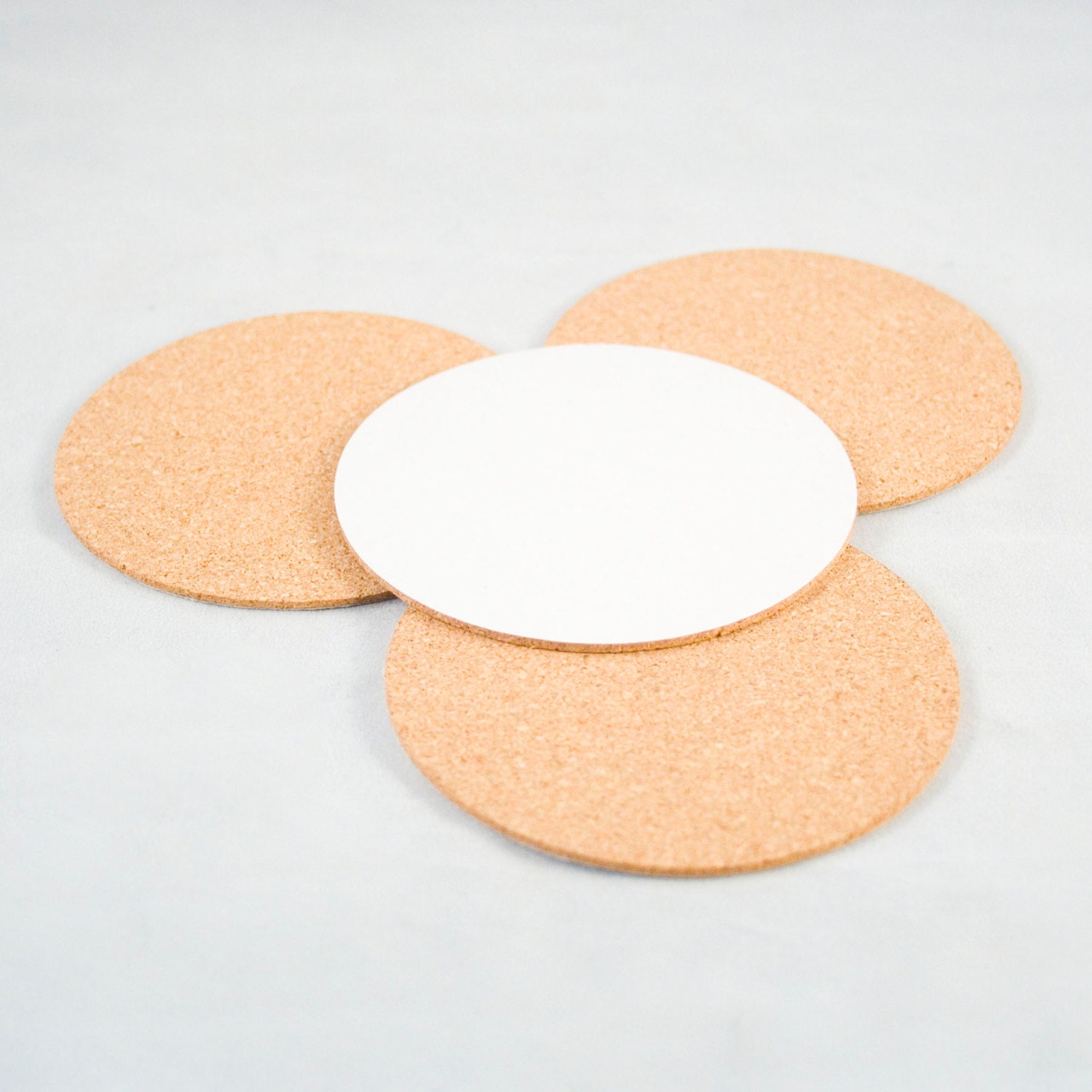 Cork Circles With Self-Adhesive Backing 3-1/2 X