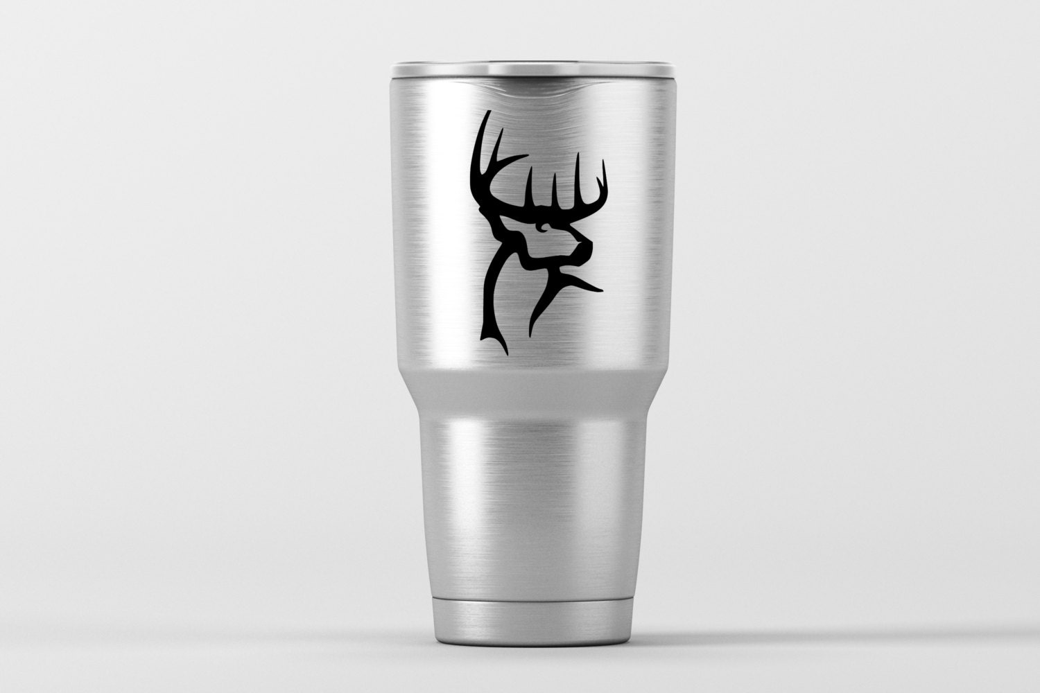 Buck w/Antlers / Yeti Decal / Vinyl Decal / Yeti Tumbler