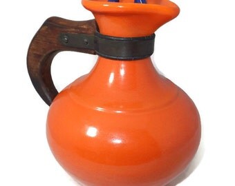 Vintage GMB Carafe - Gladding McBean Pitcher Pottery El Patio, Franciscan
