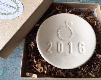 Engagement Ring Dish Engagement Ring Holder Engagement Gift Egnagement Gifts For Her 2016 Engaged Ring Bowl Ring Dish Ceramic