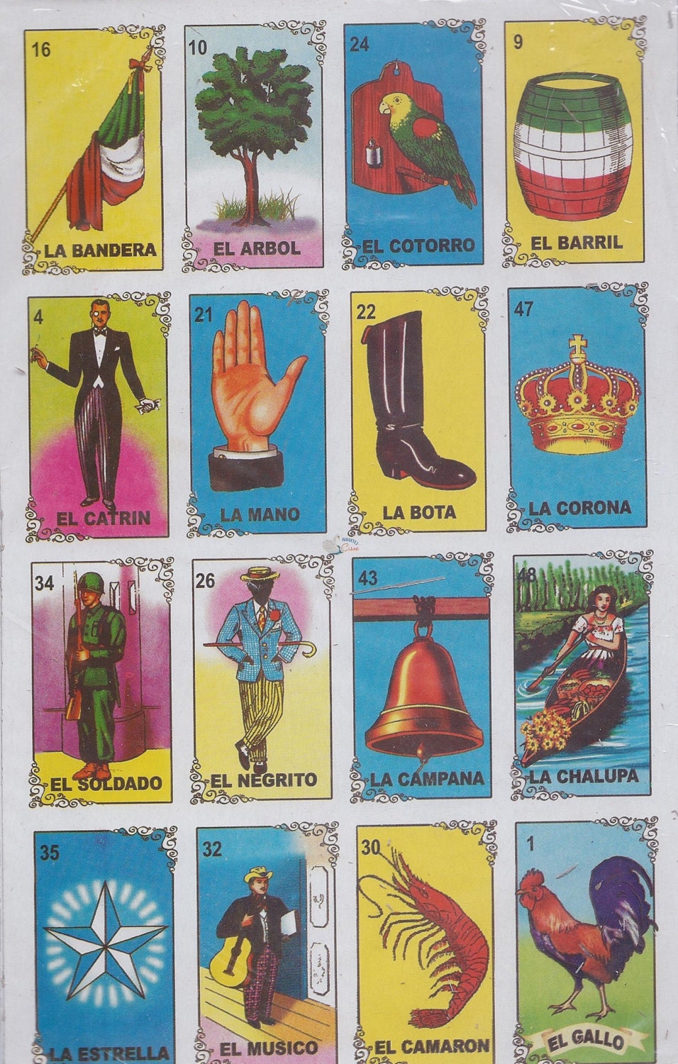 Loteria Mexican Bingo