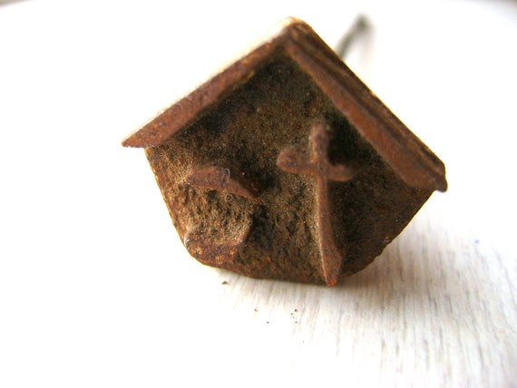 Vintage Branding Iron - Japanese Branding Iron - Vintage Yakiin - Yakin - Kanji Stamp - Metal Stamp - Hiragana Ta S116