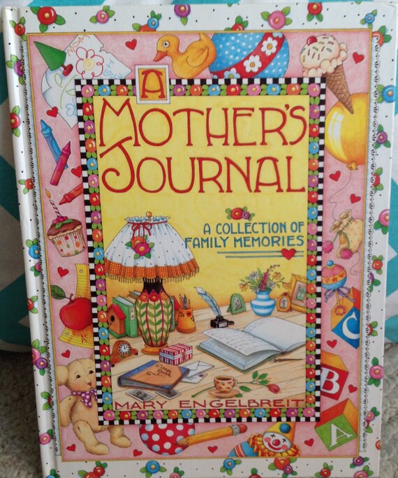 MARY ENGELBREIT Mother's Journal Baby Book by SweetPeasNSugarPlums