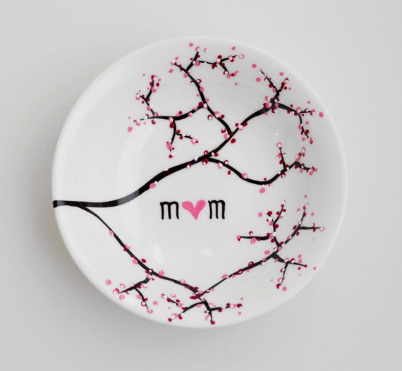 Cherry Blossom Jewelry Dish