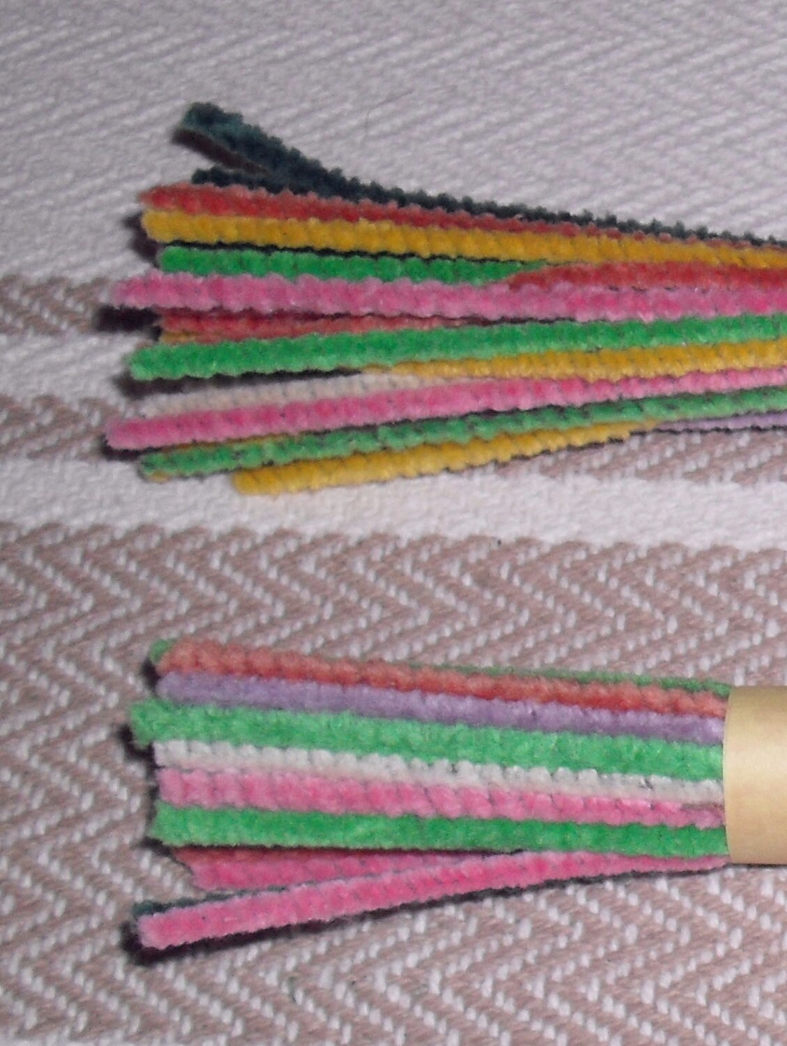 2 Packs Vintage Chenille Pipe Cleaners NOS Walgreens 6 Dozen from