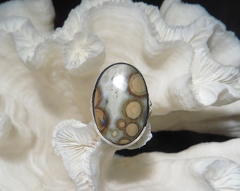 Ocean Jasper Ring Size 8.5