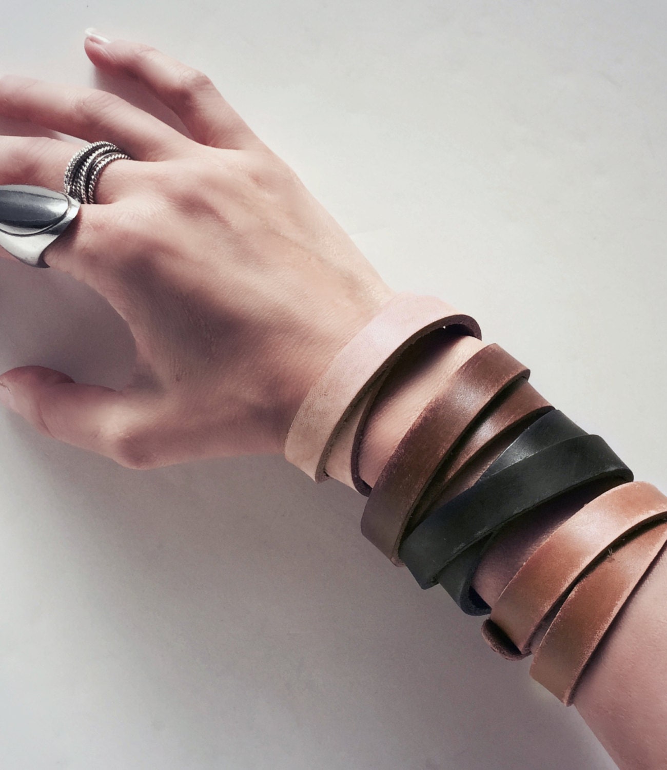 Leather Wrap Bracelet