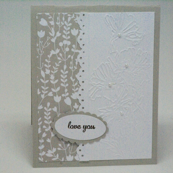 Items Similar To Pretty Floral Mothers Day Card Love You Card For Mom Happy Mothers Day Card