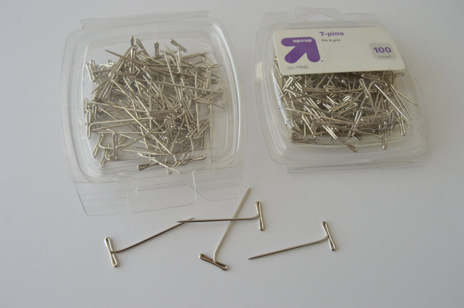 1 1/2 inch Silver T Pins 190 Originally from Target