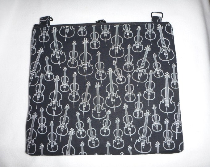 Let there be music! Sheet Music Bag w/stabilizer - Large, pocket, divider