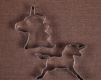 Unicorn Cookie Cutter Set, Unicorn Party Cookie Cutter, Unicorn Head Cookie Cutters, Metal Cookie Cutters, Sugar Cookie Cutters