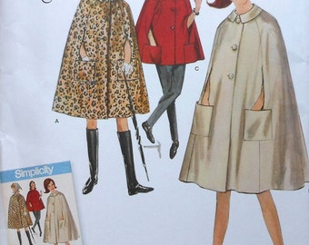Cape Sewing Pattern UNCUT Simplicity 8017 Sizes 14-22 Plus Size