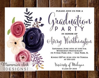 Graduation invites | Etsy