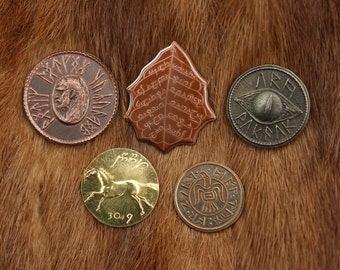 The Lord of the Rings Set #1 - Five coins from MIDDLE-EARTH™
