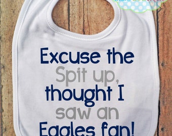 Excuse the spit up Bib - Dallas Cowboys - Football - Baby Fan Gear