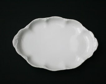 antique rosenthal white porcelain platter versailles