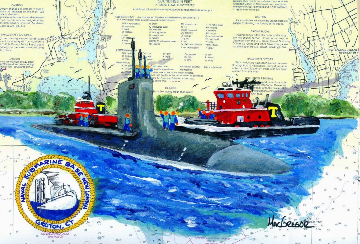 naval submarine support center new london